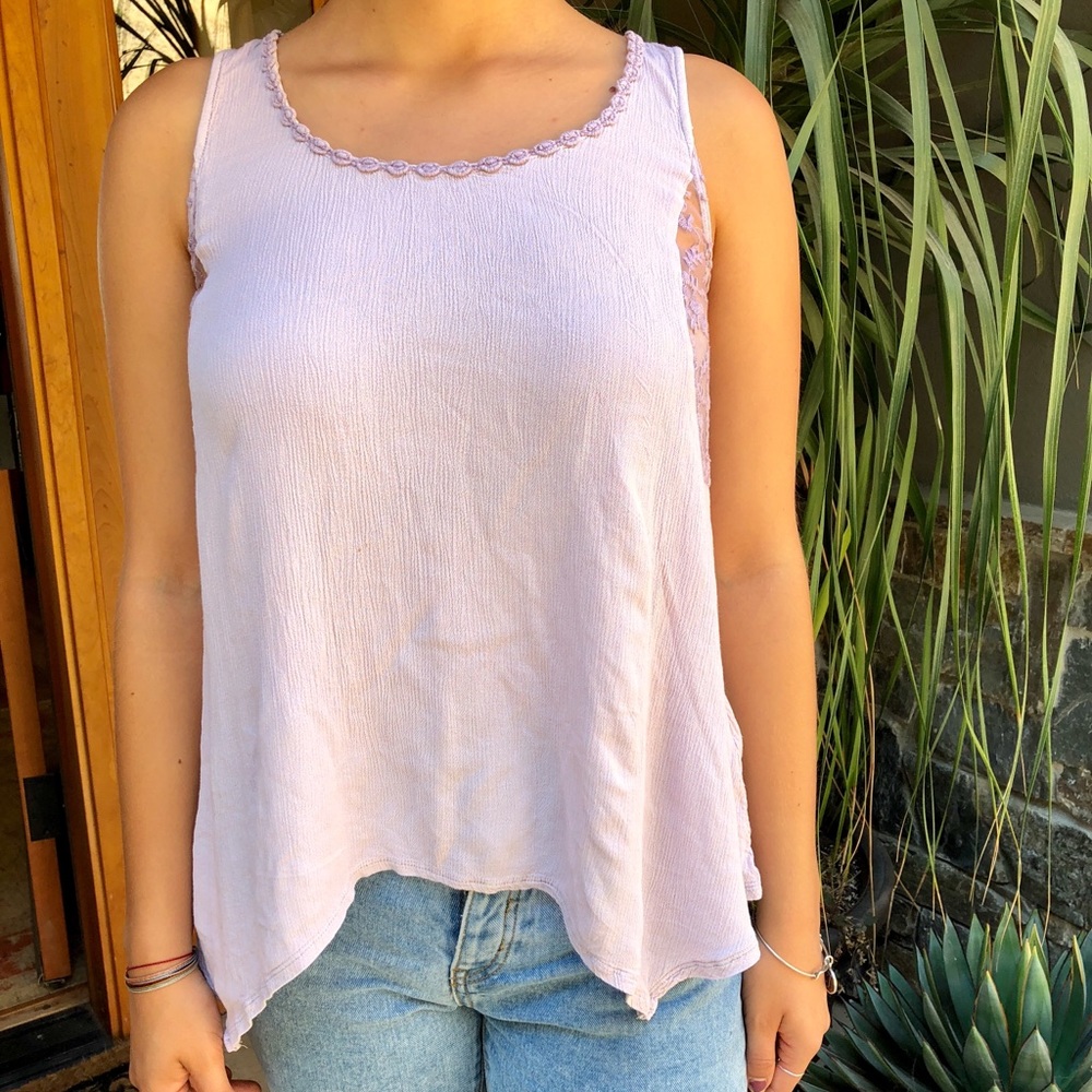 Lavender tank top